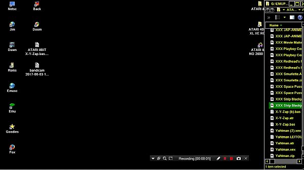 ATARI 8BIT COMPUTER XL XE XXX Strip Blackjack 1986 A8 zip BLACK JACK